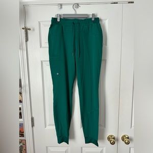 Barco One Hunter Green Scrub Joggers